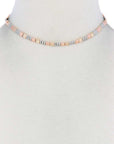 Metal Block Necklace