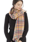 Colored Plaid Checkered Scarf