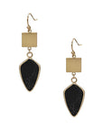 Fashion Marbling Stone Dangle Earring