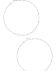 Metal Hoop Earring