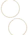 Metal Hoop Earring