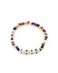 Mama Quote Beaded Stretch Bracelet