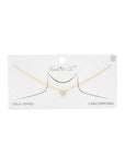 Rhinestone Charm Necklace