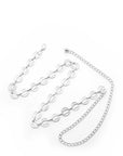 Circle Link Metal Chain Belt