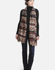 Fashion Animal Print Skinny Scarf