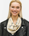 Fashion Zebra Print Neck Scarf