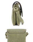 Smooth Colored Crossbody Bag