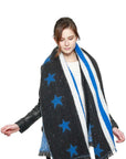 Stars & Stripe Oversized Scarf