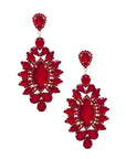 Marquise Rhinestone Dangle Earring