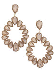 Chunky Teardrop Dangle Earring