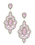 Teardrop Rhinestone Dangle Earring