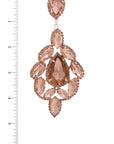 Teardrop Rhinestone Dangle Earring
