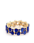 Teardrop Rhinestone Stretch Bracelet