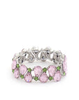 Teardrop Rhinestone Stretch Bracelet
