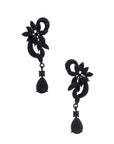 Flower Rhinestone Dangle Earring