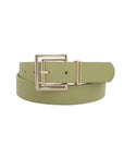 Outline Cutout Square Buckle Belt