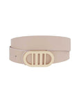 Modern Gridded Oval Standard Belt
