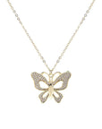 Hollow Butterfly Necklace