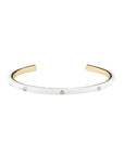 Color Metal Rhinestone Cuff Bracelet