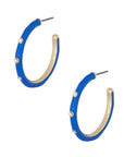 Color Metal Hoop Earring