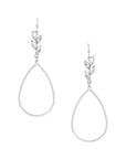 Metal Teardrop Dangle Earring