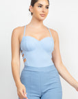 Sweetheart Side Cutouts Bodysuit
