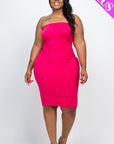 Plus Tube Bodycon Dress