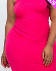 Plus Tube Bodycon Dress