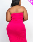 Plus Tube Bodycon Dress