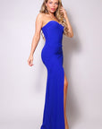 Strapless Sweetheart Maxi Dress