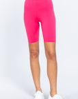 Cotton Jersey Short Leggings