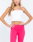 Cotton Jersey Short Leggings