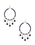 Clay Ball Charm Round Beads Earring
