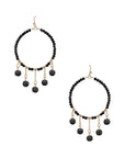 Clay Ball Charm Round Beads Earring