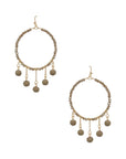 Clay Ball Charm Round Beads Earring