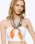 Fashion Multi Print Neck Scarf