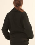 A Solid Woven Jacket