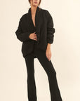 A Solid Woven Jacket