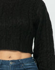 Cable Pullover Top