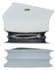 Smooth Plain Chain Link Crossbody Bag
