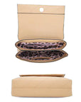 Fashion Smooth Pattern Wrinkle Handle Crossbody Bag