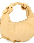 Smooth Round Handle Zipper Bag