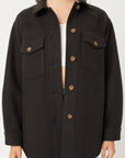 Jq Fleece Oversized Shacket