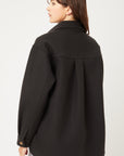 Jq Fleece Oversized Shacket