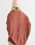Batwing Sleeve Open Front Cardigan