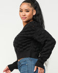 Checker Sweater Top