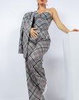 Bustier Top & Wide Pants Set