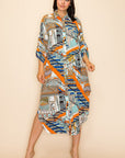 Printed Shirt Dress