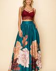 Printed Maxi Skirt