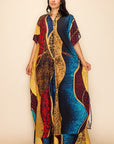 Printed Wide Pants Set